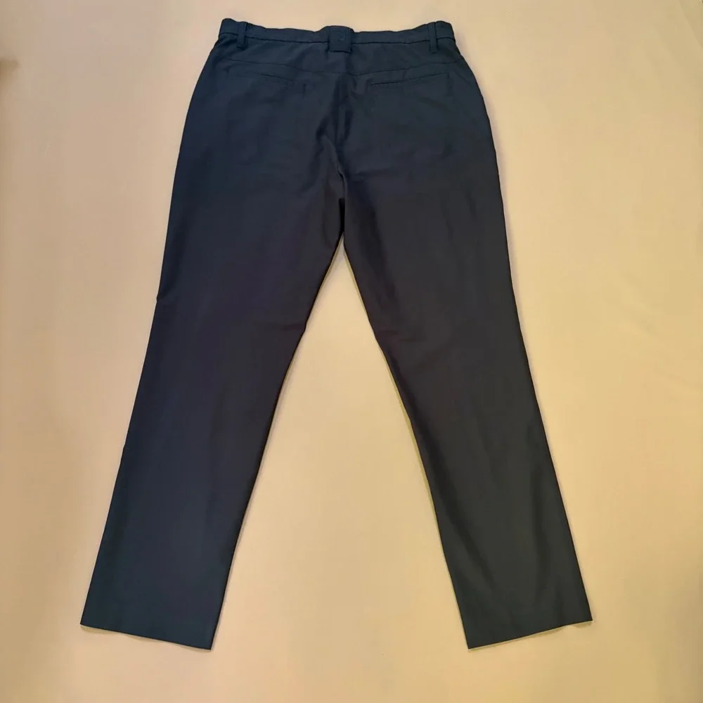 FootJoy Mens Performance Golf Pants Black Stretch Flat Front W36 L30 Athletic